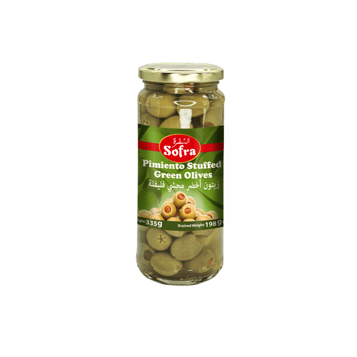 Sofra Pimiento Stuffed Green Olive (335g) | {{ collection.title }}