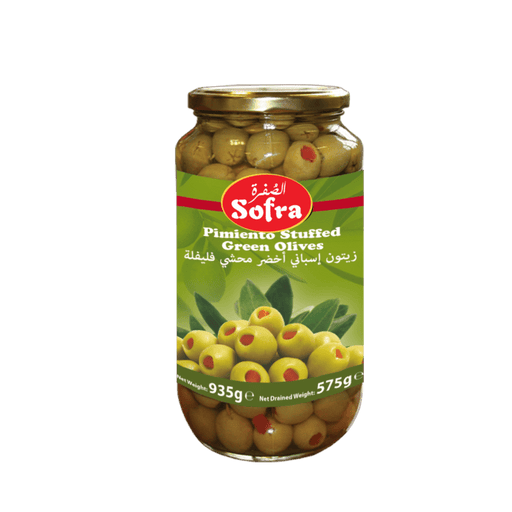 Sofra Pimiento Stuffed Green Olives (935g) | {{ collection.title }}
