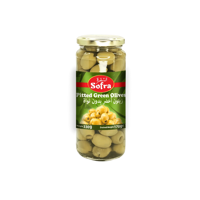 Sofra Pitted Green Olives (330g)
