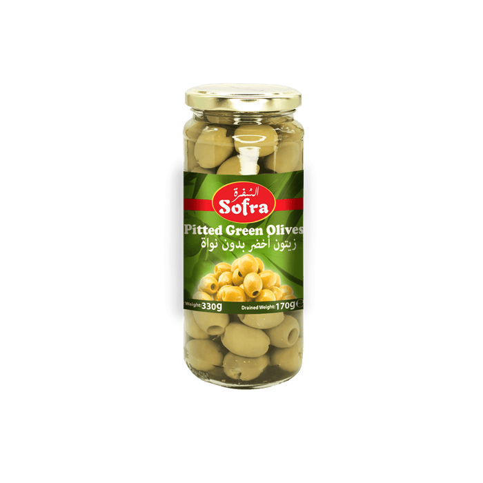 Sofra Pitted Green Olives (330g) | {{ collection.title }}