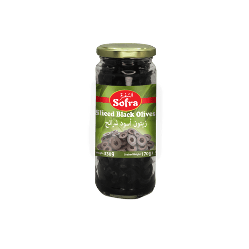 Sofra Sliced Black Olives (330g) | {{ collection.title }}