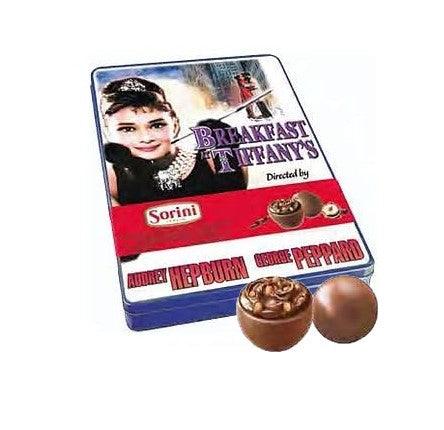 Sorini Milk Chocolate Pralines in "Breakfast at Tiffiany's" Gift Tin (180g) | {{ collection.title }}