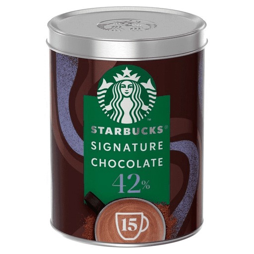 Starbucks Signature 42% Cocoa Hot Chocolate Powder Tin (330g) | {{ collection.title }}