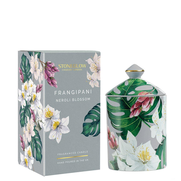 Stoneglow - Frangipani Neroli Blossom Scented Candle