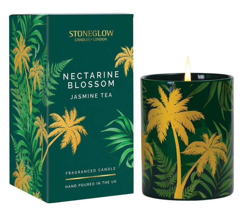 Stoneglow - Nectarine Blossom Jasmine Tea Scented Candle