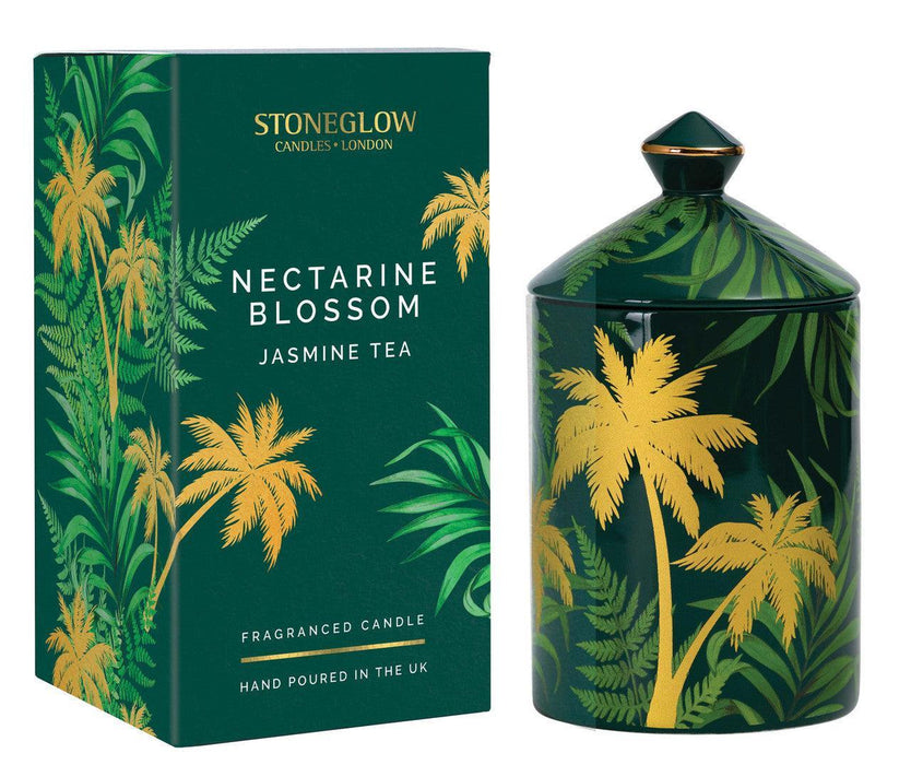 Stoneglow - Nectarine Blossom Jasmine Tea Scented Candle