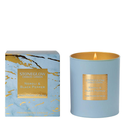 Stoneglow - Neroli & Black Pepper Scented Candle | {{ collection.title }}