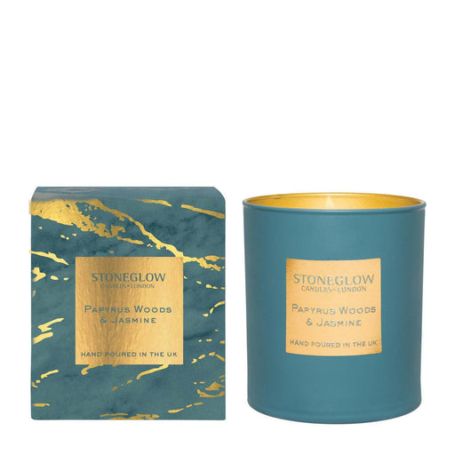 Stoneglow - Papyrus Woods & Jasmine Scented Candle | {{ collection.title }}