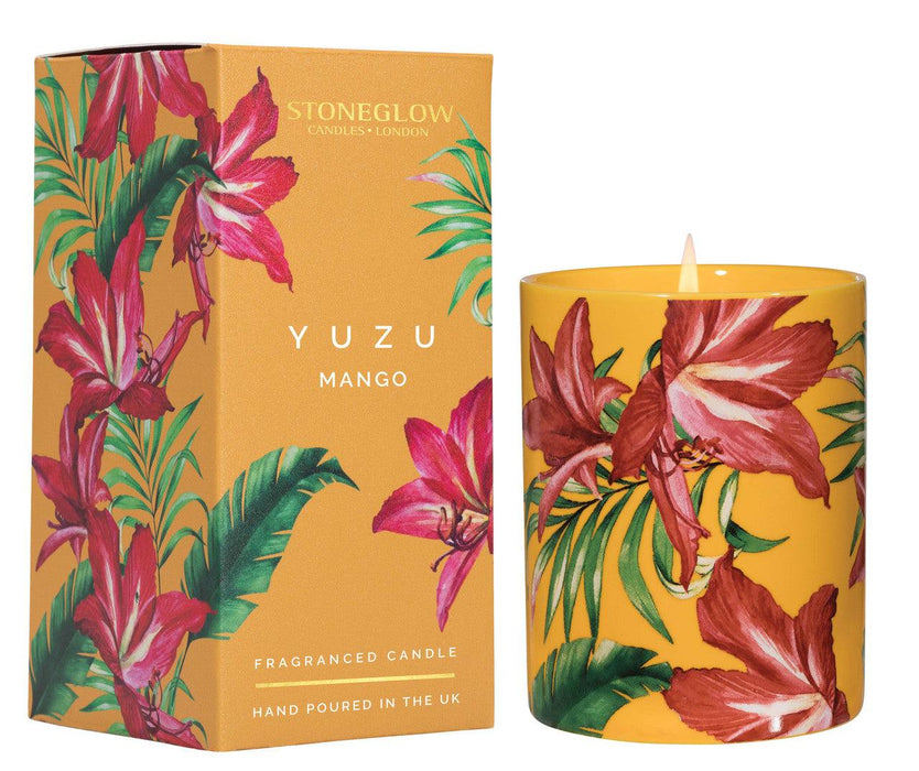 Stoneglow - Yuzu Mango Scented Candle | {{ collection.title }}