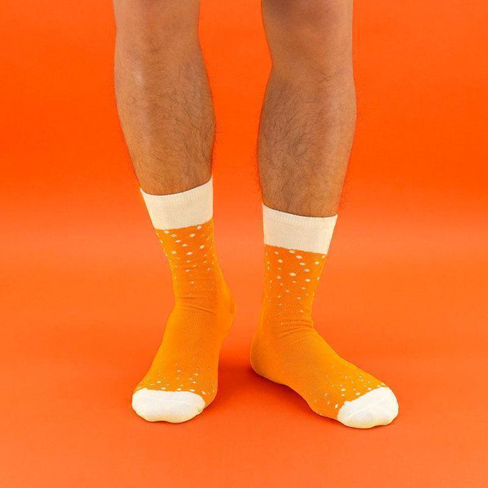 Suck UK Ale Beer Socks - Orange - LemonSalt