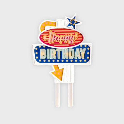 Suck UK Flashing Cake Topper - LemonSalt