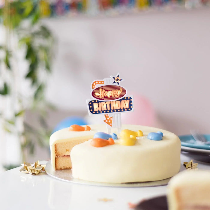 Suck UK Flashing Cake Topper - LemonSalt