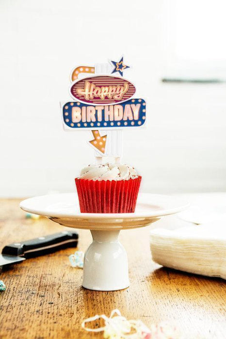 Suck UK Flashing Cake Topper - LemonSalt