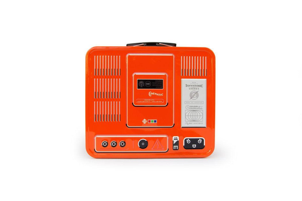 Suck UK Kitchen Capers TV Lunch Box - Orange | {{ collection.title }}