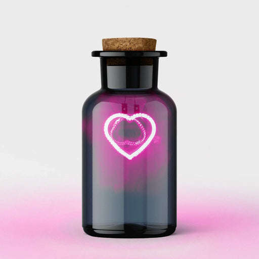 Suck UK Love Potion - Neon Heart (13cm) - LemonSalt