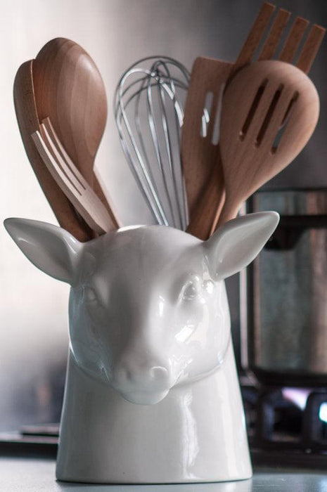 Suck UK Stag Head Utensil Pot