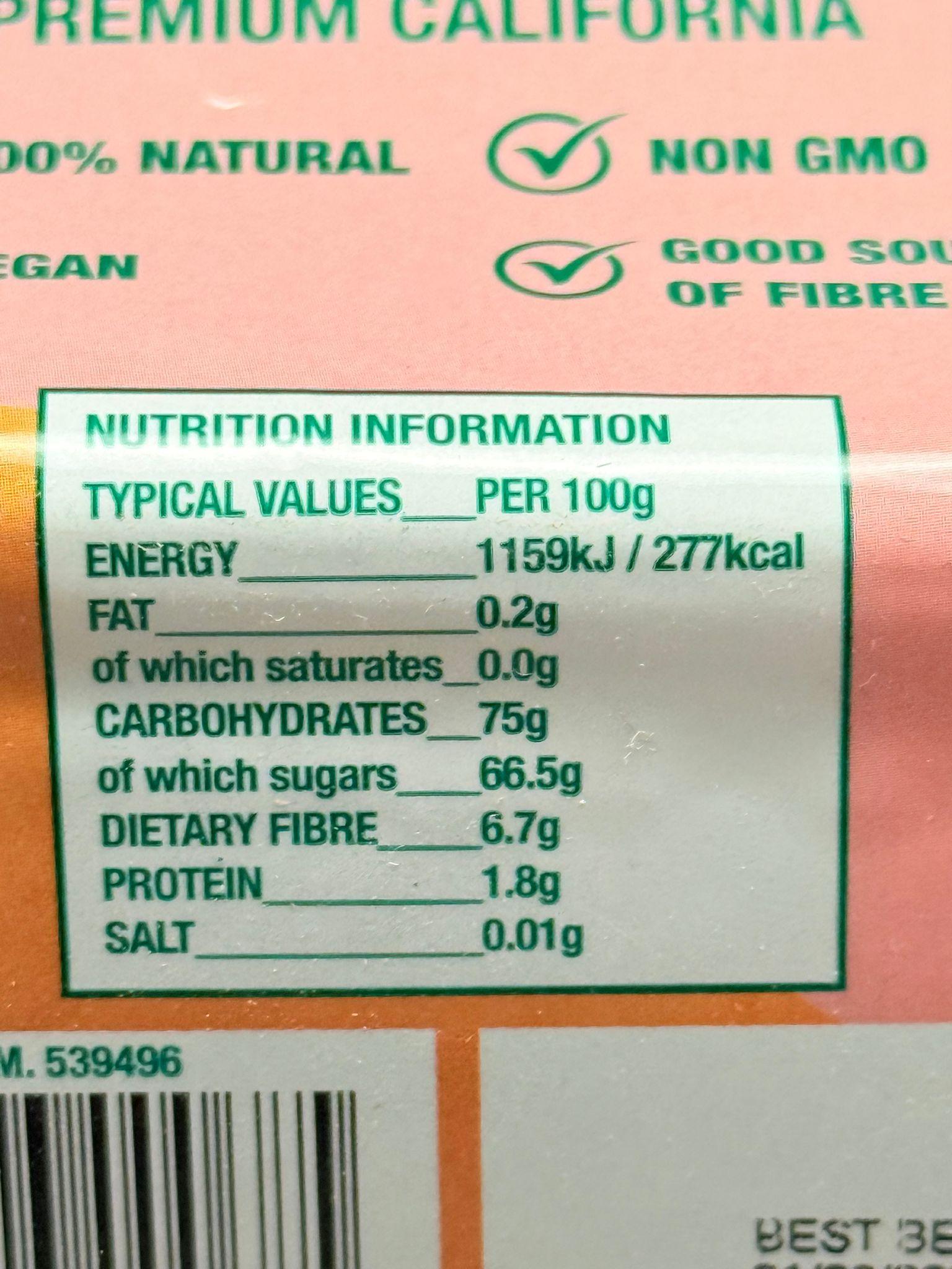 SunDate Organic Pitted Medjool Dates (750g) - LemonSalt