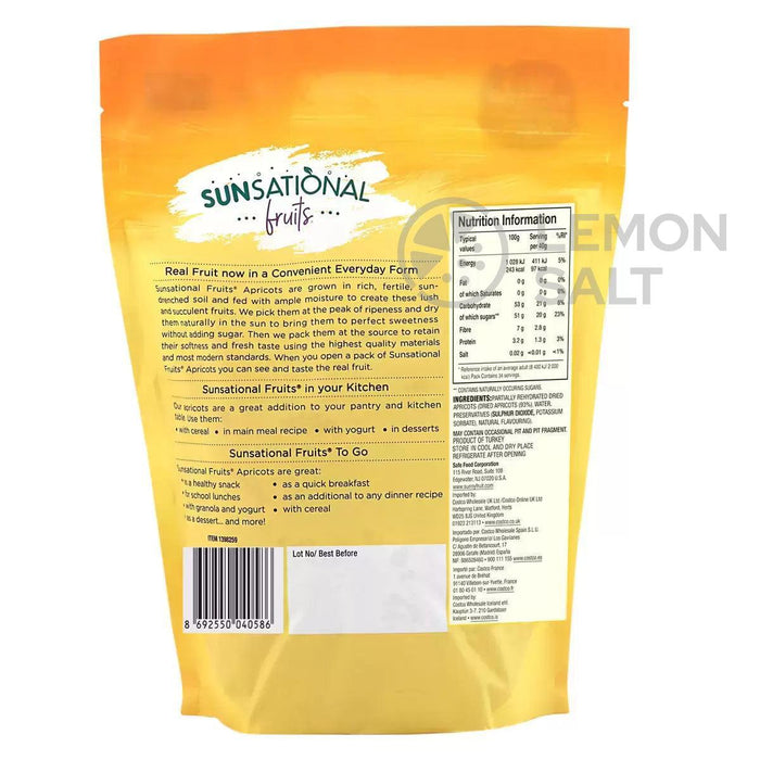 Sunsational Fruits Dried Apricots (1.36kg) | {{ collection.title }}