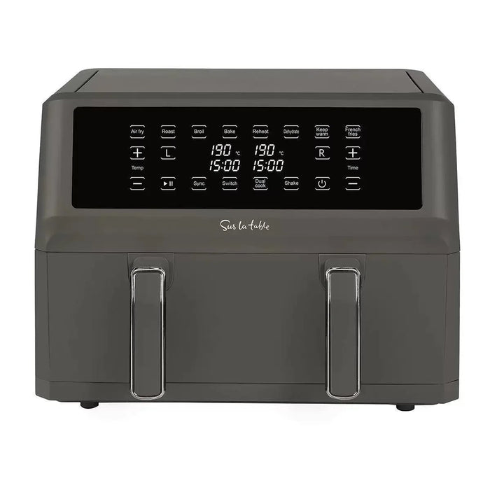Sur La Table Digital Air Fryer Dual Basket (10.4L) - LemonSalt