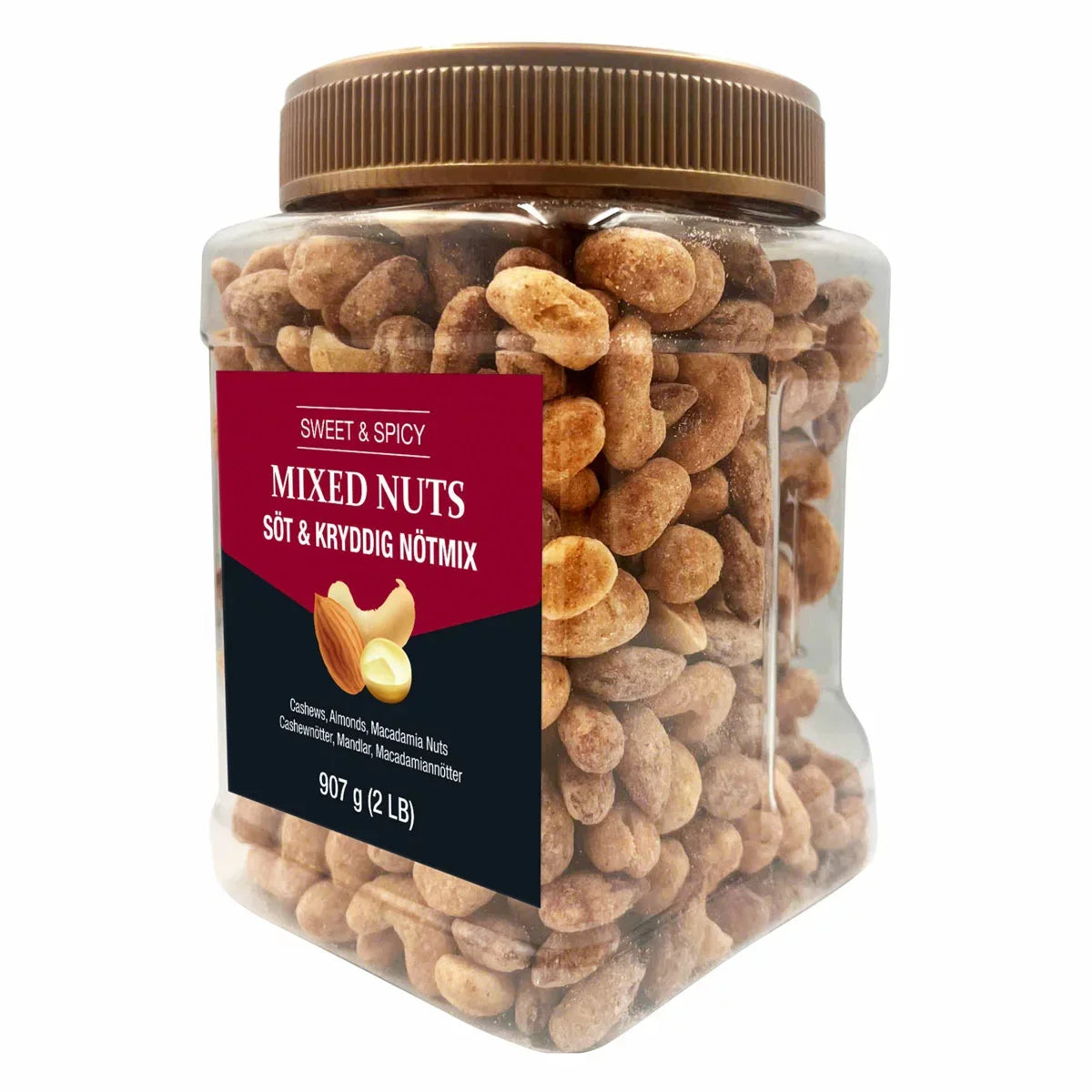 Sweet & Spicy Mixed Nuts (907g) - LemonSalt