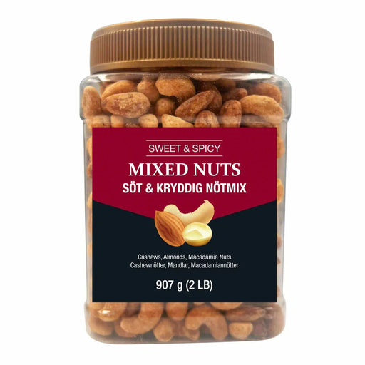 Sweet & Spicy Mixed Nuts (907g) - LemonSalt