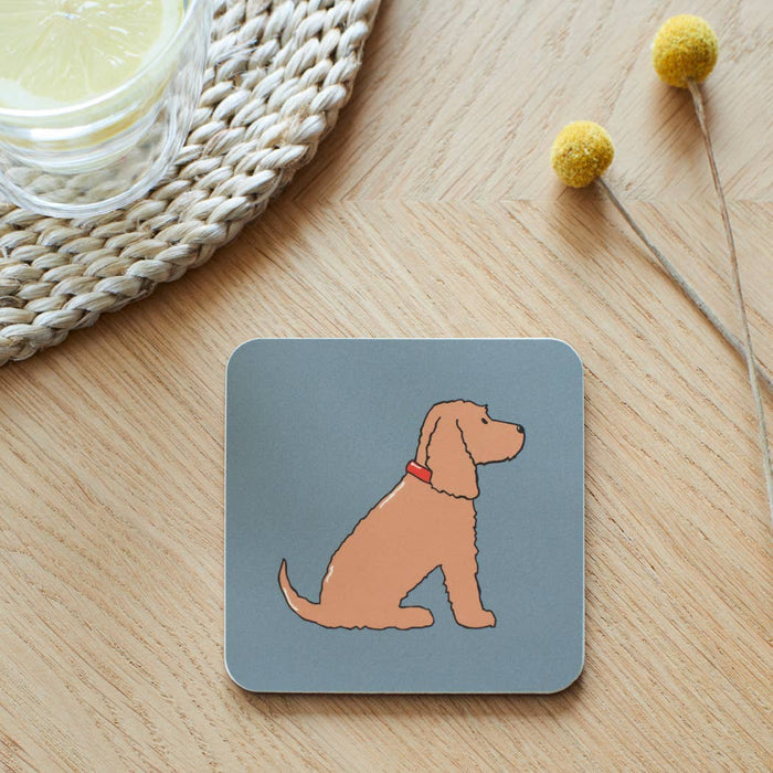 Sweet William Coaster - Cocker Spaniel (Golden) - LemonSalt