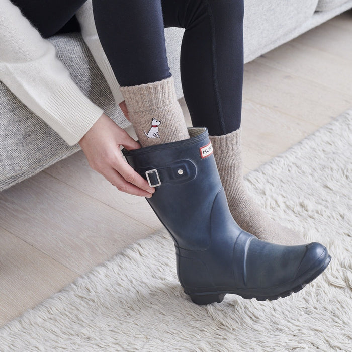 Sweet William Dog Walking Socks - Westie Dog - LemonSalt