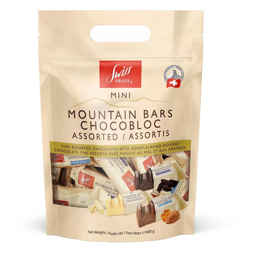 Swiss Delice Mini Assorted Mountain Bars (600g) | {{ collection.title }}