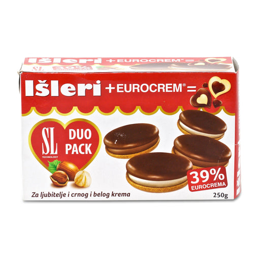 Swisslion Isieri Eurocrem Chocolate Biscuits (250g) | {{ collection.title }}