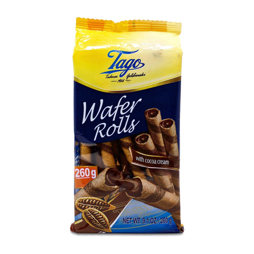 Tago Wafer Rolls with Cocoa Cream (150g) - LemonSalt