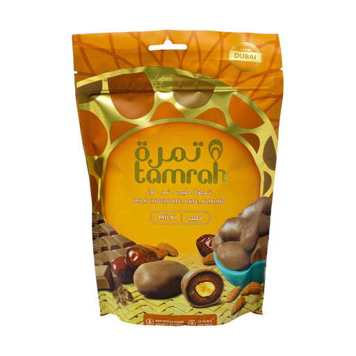 Tamrah Milk Chocolate Almond Dates (80g) | {{ collection.title }}