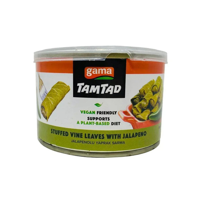 Tamtad Stuffed Vine Leaves with Jalapeno (400g) - LemonSalt