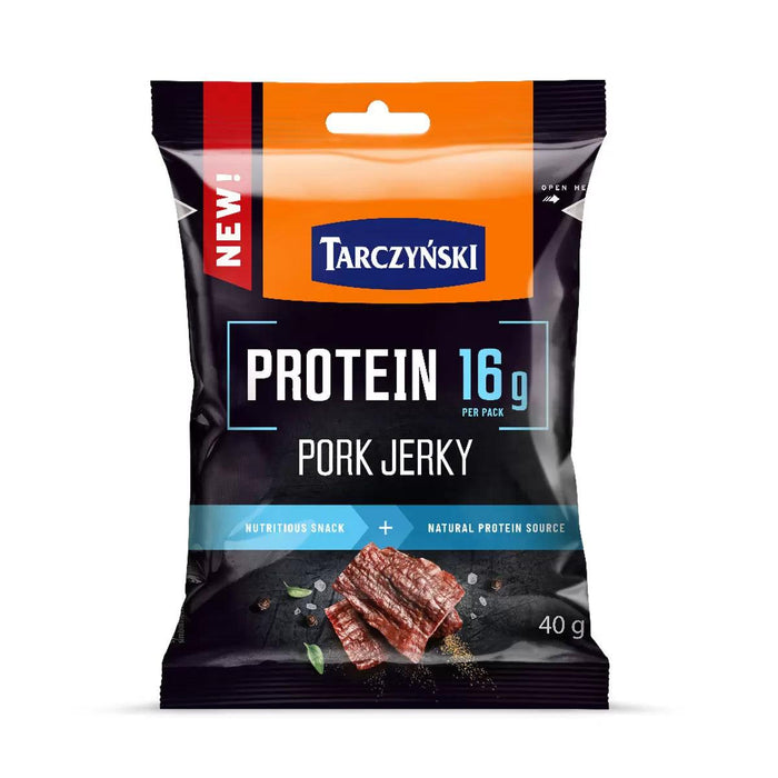 Tarczynski Protein Pork Jerky (10x40g) - LemonSalt