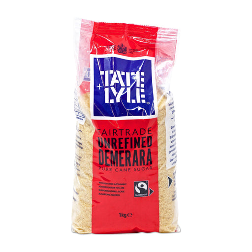 Tate + Lyle Fairtrade Unrefined Demerara Pure Cane Sugar (1kg) | {{ collection.title }}