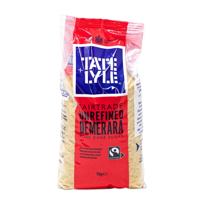 Tate + Lyle Fairtrade Unrefined Demerara Pure Cane Sugar (1kg) | {{ collection.title }}