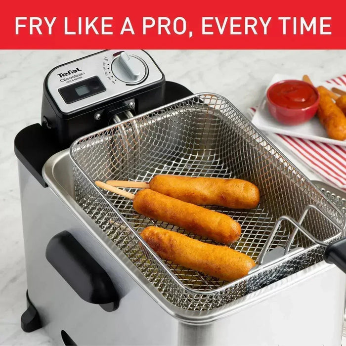 Tefal FR8058G0 Oleoclean Pro Deep Fryer (3.5L) - LemonSalt