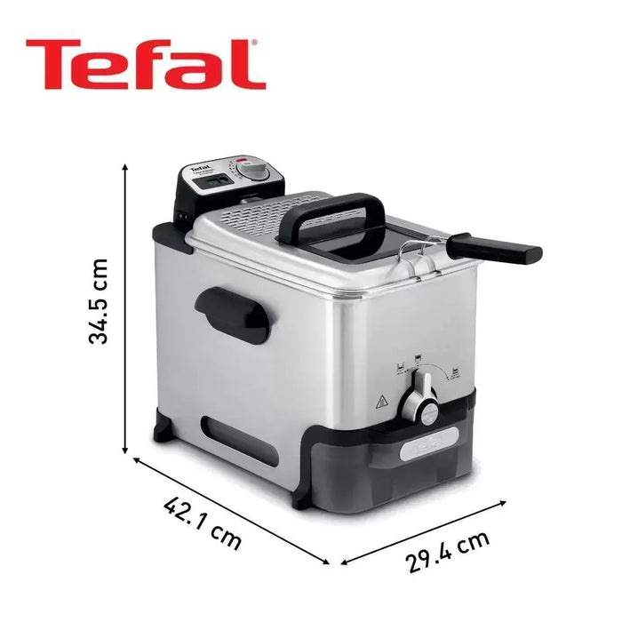 Tefal FR8058G0 Oleoclean Pro Deep Fryer (3.5L) - LemonSalt