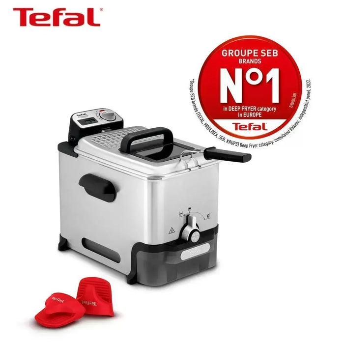 Tefal FR8058G0 Oleoclean Pro Deep Fryer (3.5L) - LemonSalt