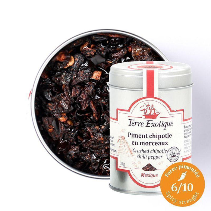 Terre Exotique Crushed Chipotle Chilli Pepper 70g