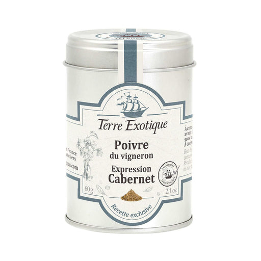 Terre Exotique Winemakers Pepper Blend Cabernet 60g | {{ collection.title }}