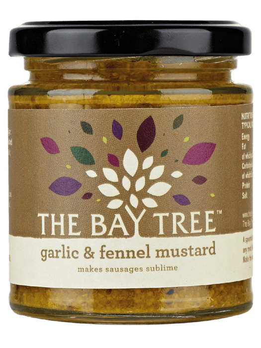 The Bay Tree - Garlic & Fennel Mustard (180g) | {{ collection.title }}