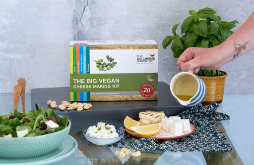 The Big Vegan Cheese Making Foodie Kit - Foodie Gluten Free Eco Gift - LemonSalt