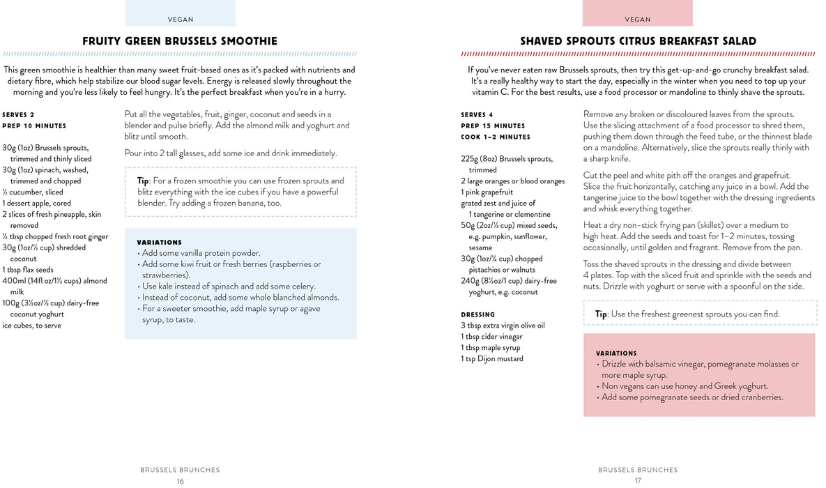 The Brussels Sprout Cookbook by Heather Thomas - LemonSalt