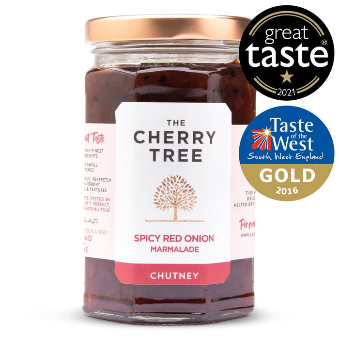 The Cherry Tree Spicy Red Onion Marmalade Chutney (320g) | {{ collection.title }}