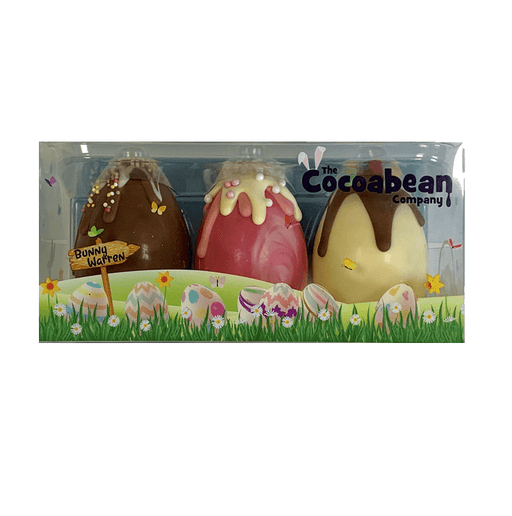 The CocoaBean Company Trio of Drippy Eggs (60gx3) | {{ collection.title }}