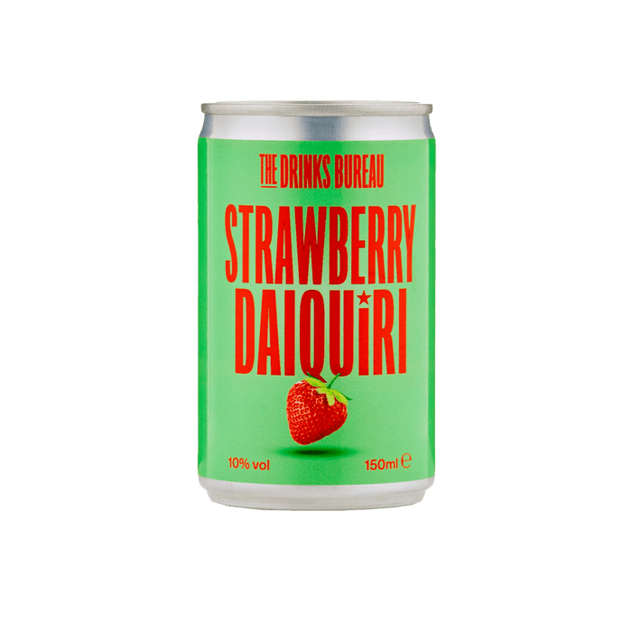 The Drinks Bureau Strawberry Daiquiri (12x150ml) - LemonSalt