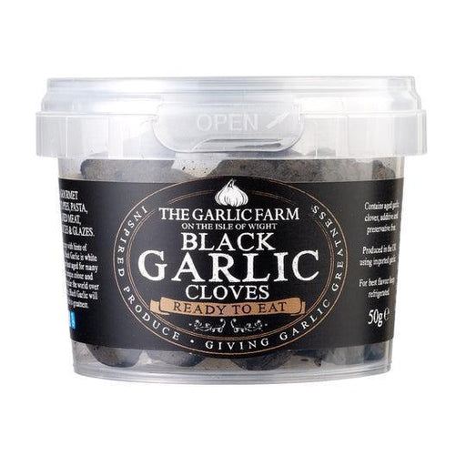 The Garlic Farm Black Garlic Ready To Eat Cloves (50g) - LemonSalt