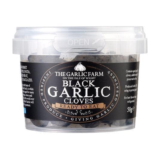The Garlic Farm Black Garlic Ready To Eat Cloves (50g) - LemonSalt