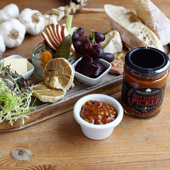 The Garlic Farm Hot Garlic Pickle (285g) - LemonSalt