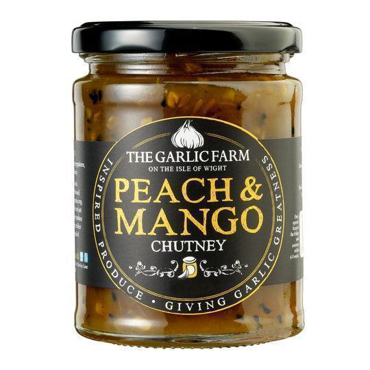 The Garlic Farm Peach & Mango Chutney (300g) - LemonSalt